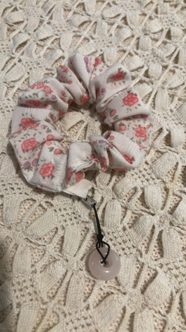 Chou’Zen Elara - Chouchou bien-être en tissu upcyclé 🌿 Version pierre amovible