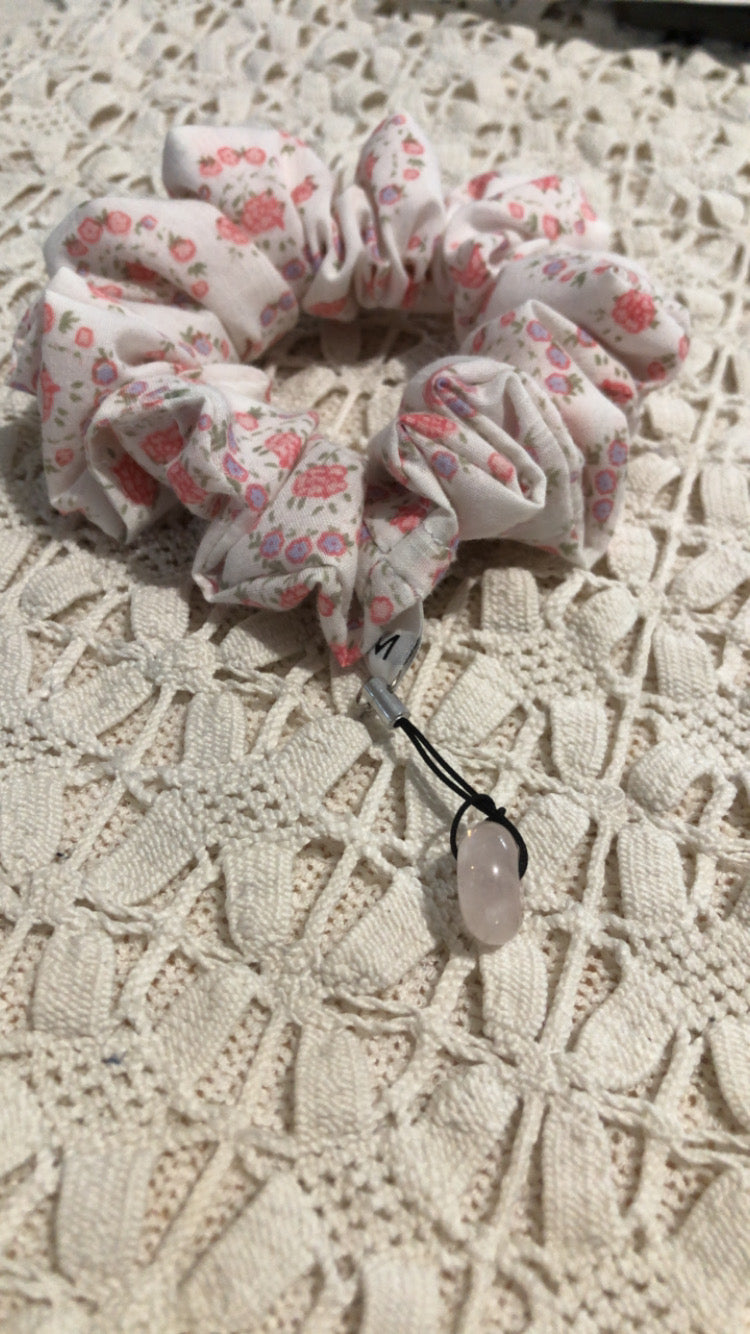 Chou’Zen Elara - Chouchou bien-être en tissu upcyclé 🌿 Version pierre amovible