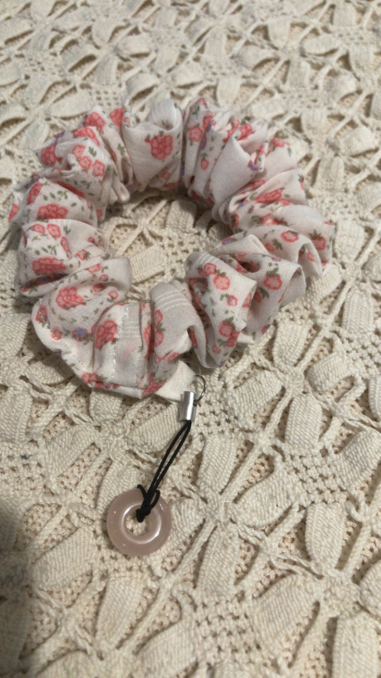 Chou’Zen Elara - Chouchou bien-être en tissu upcyclé 🌿 Version pierre amovible