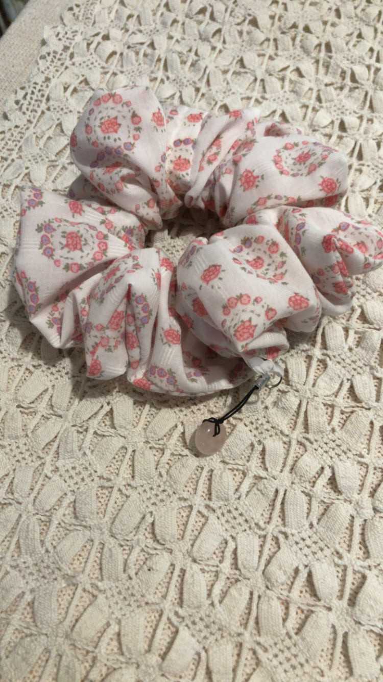 Chou’Zen Elara - Chouchou bien-être en tissu upcyclé 🌿 Version pierre amovible