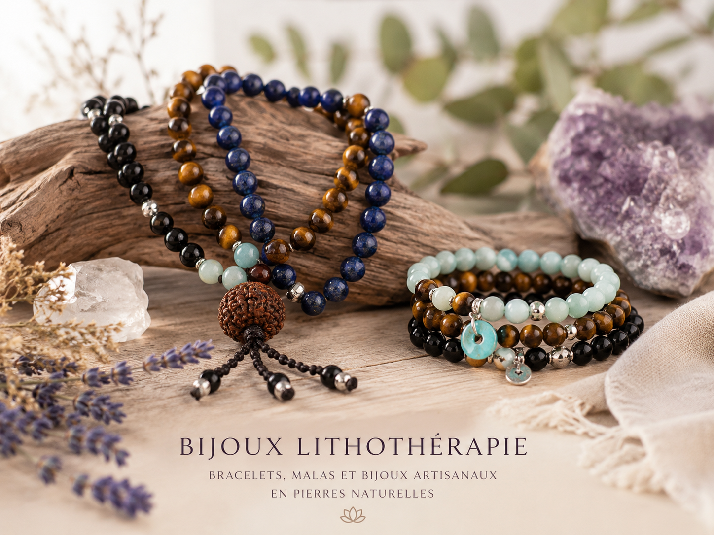 Collection Bijoux Lithotherapie