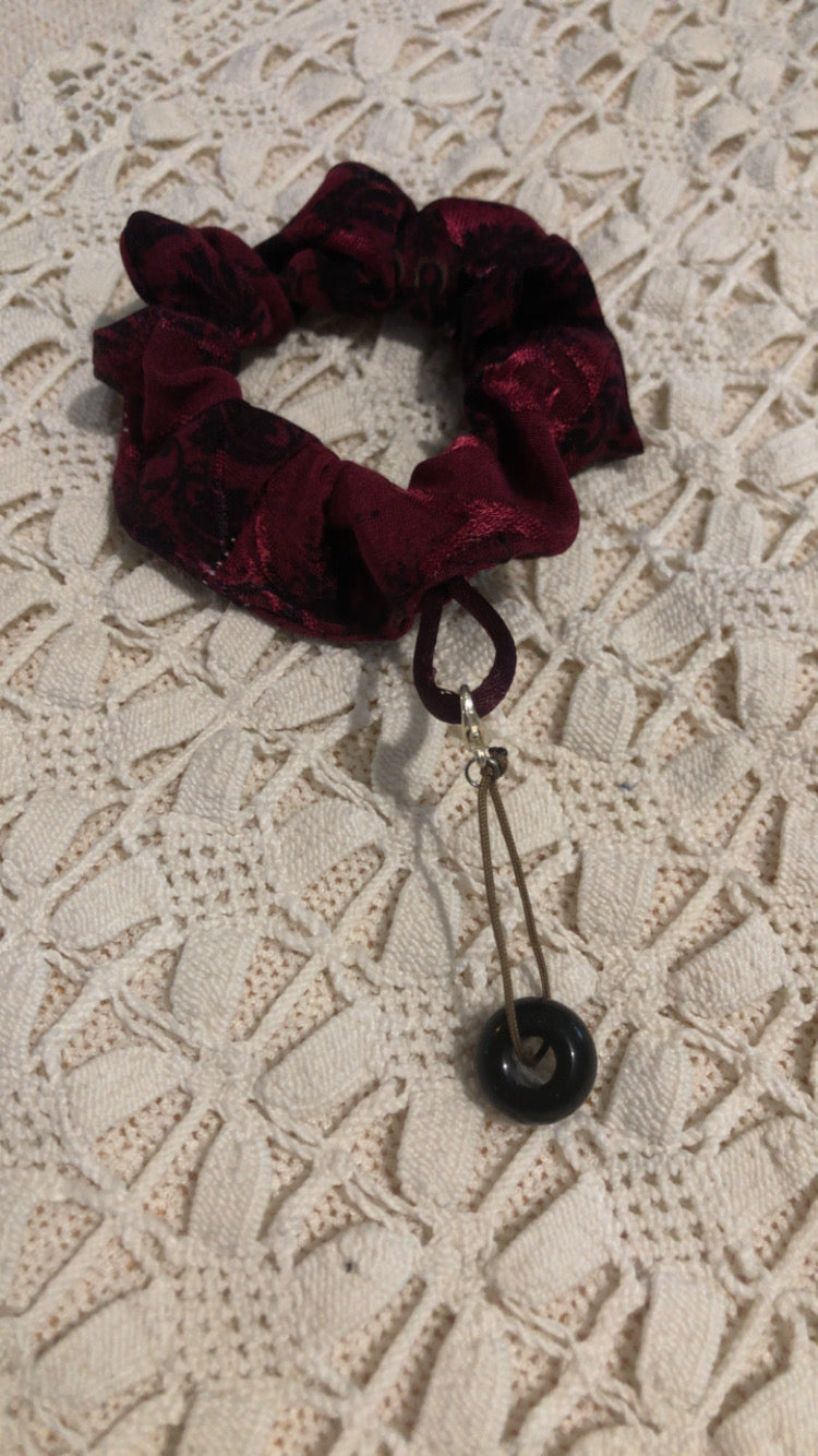 Chou’Zen Théa - Chouchou bien-être en tissu upcyclé 🌿 Version pierre amovible