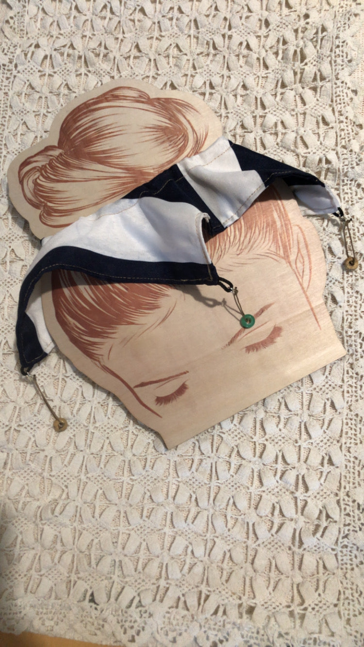 Chou’Zen Carré - Chouchou bien-être en tissu upcyclé 🌿 Version pierre amovible