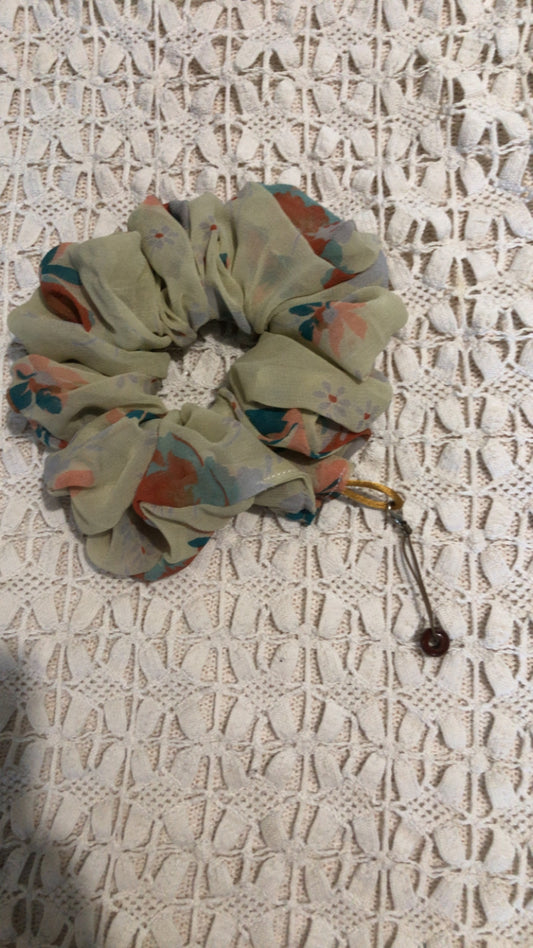 Chou’Zen Liora - Chouchou bien-être en tissu upcyclé 🌿 Version pierre amovible